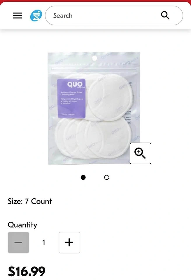 Quo Reusable Makeup Pads