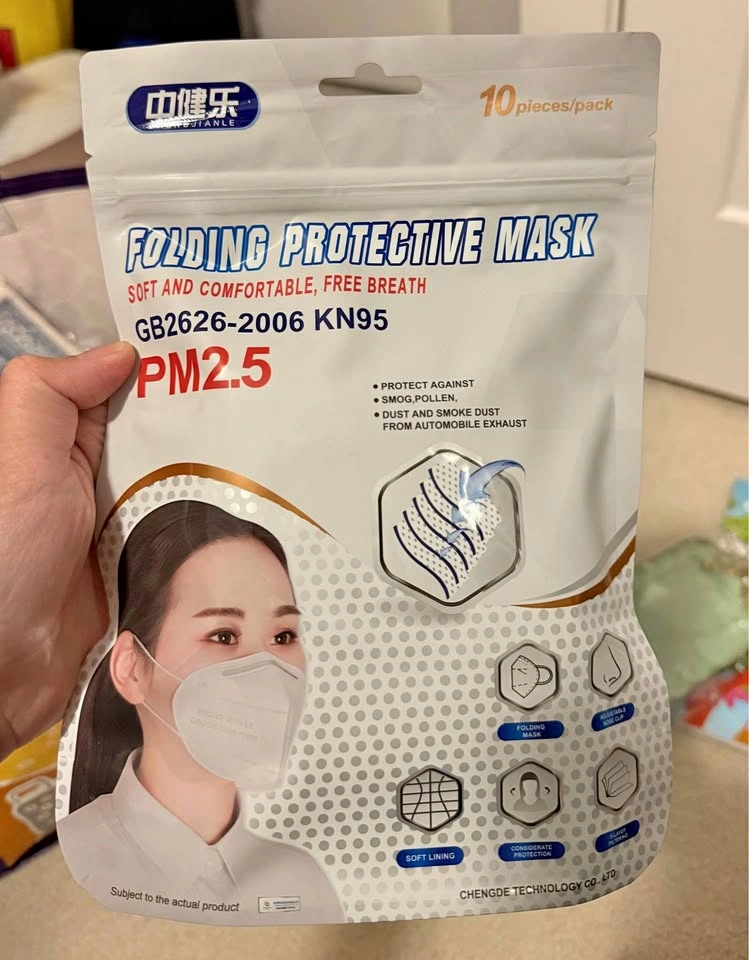 KN95 Masks - 10 pcs new, non-medical