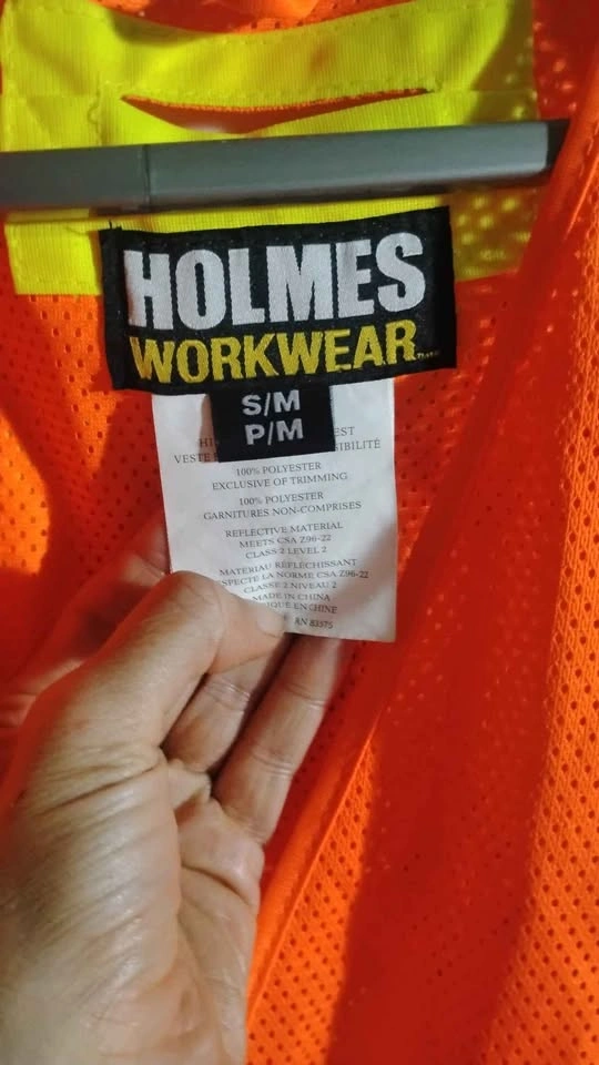 High Visibility Vest - Homes workwear (velcro fastening) - photo 2
