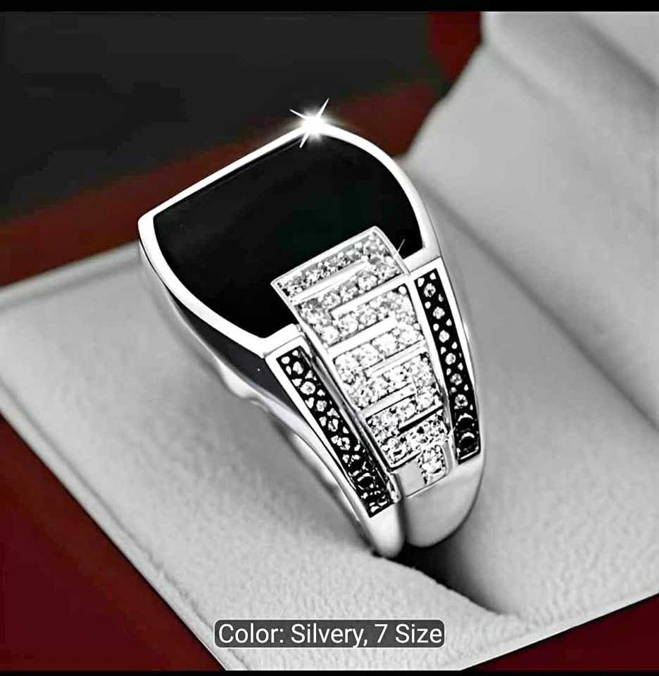 Elegant Men's Fashion Trendy Hip-Hop Ring