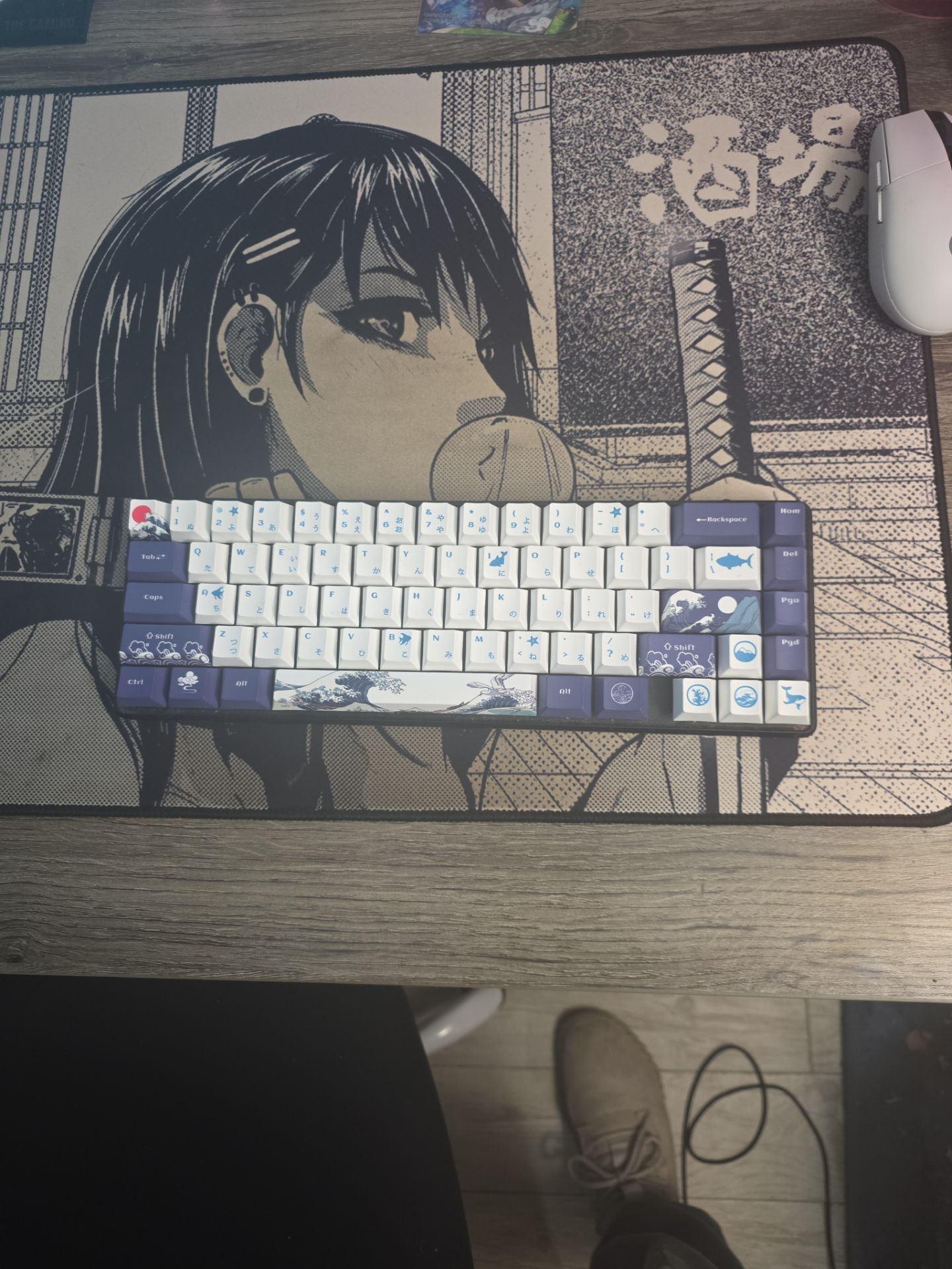 HyperX 65% Keyboard with Custom Caps