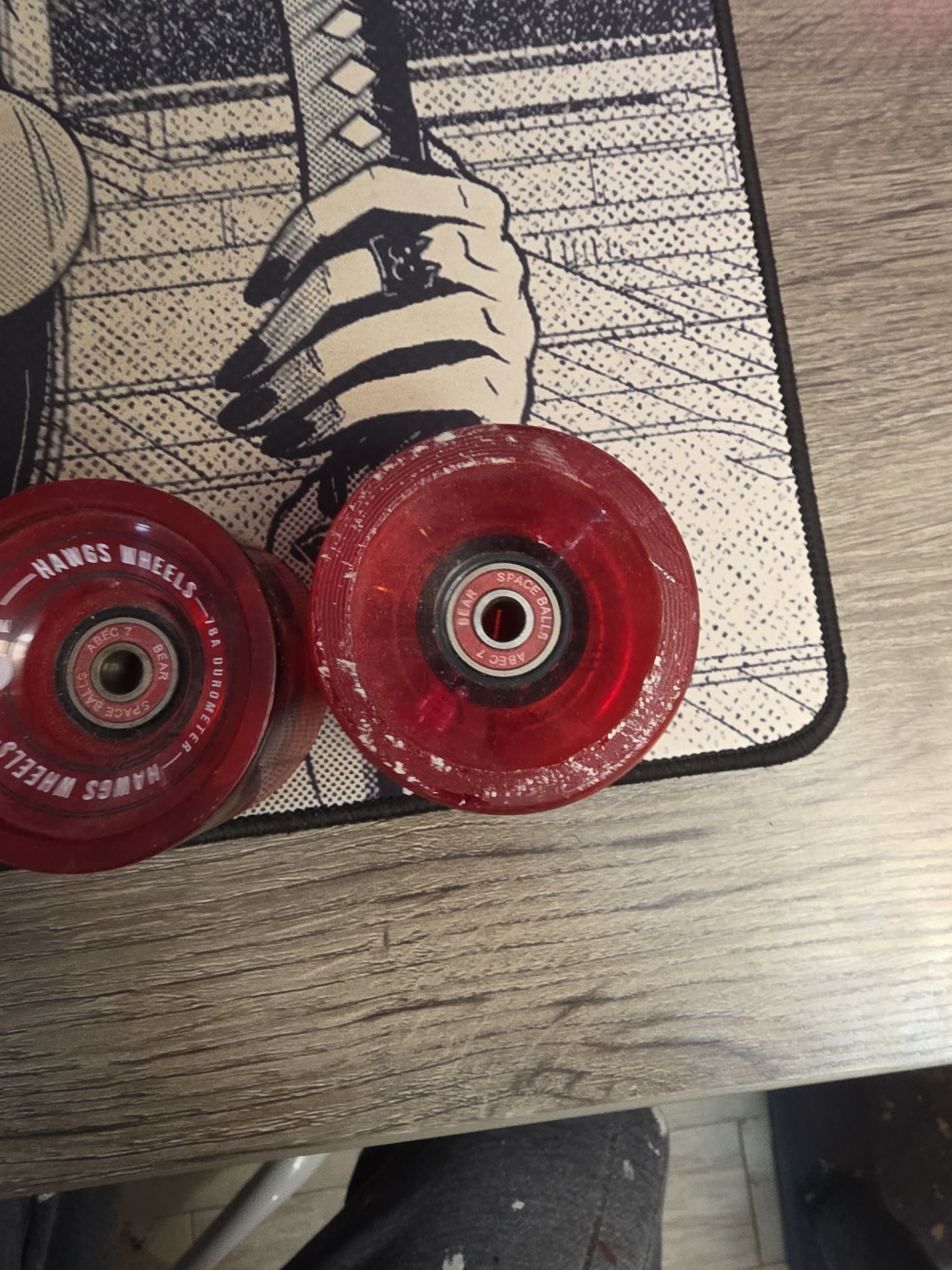 69mm Longboard Wheels 78a Durometer Hawgs Wheels - photo 2