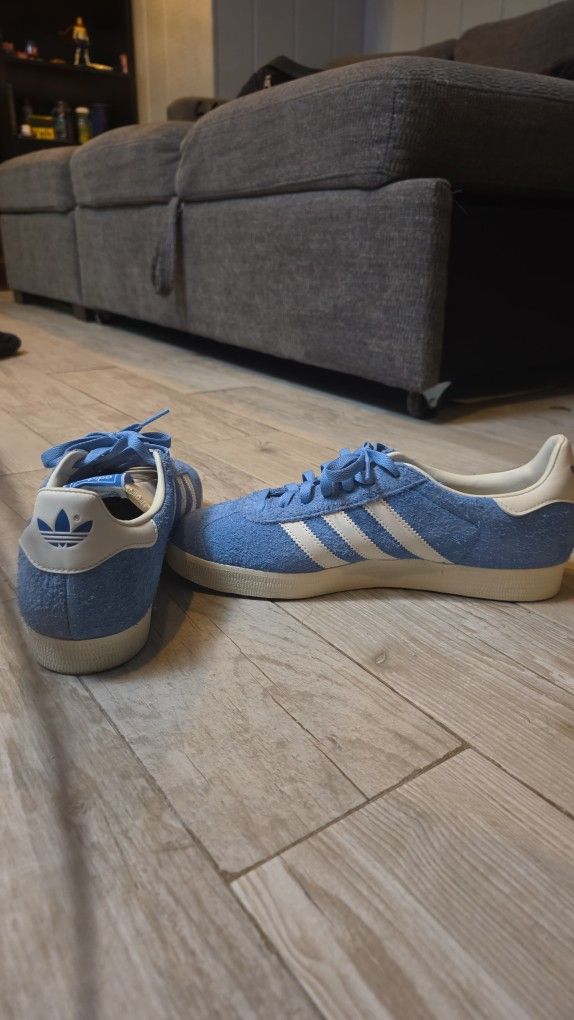 Adidas Semi Blue Cloud Burst White - photo 4