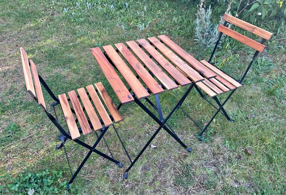 IKEA TÄRNO Outdoor Bistro Set – Table + 2 Chairs