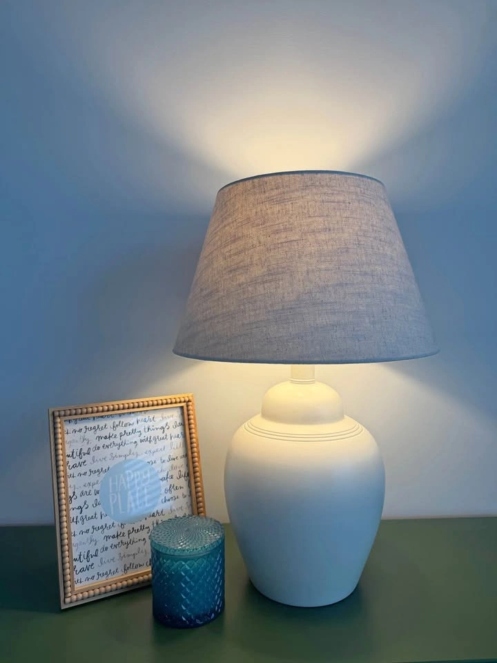 Ceramic Nightstand Lamps x2