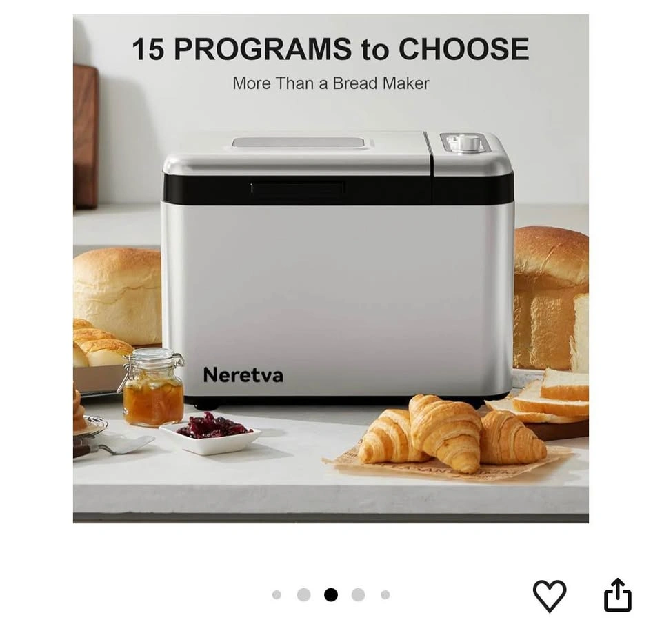 Neretva 3.3LB Bread Maker - Like New - photo 2