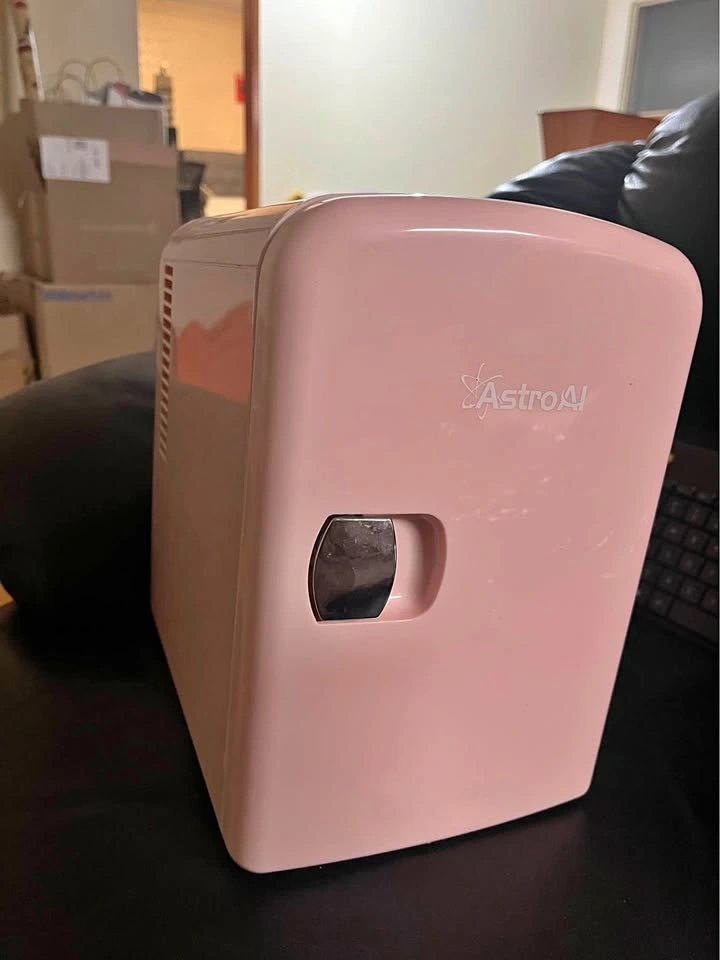 AstroAI Pink Mini Fridge Portable