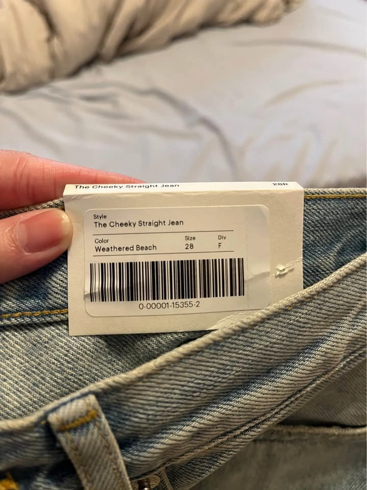 Everlane Cheeky Straight Jeans - Brand New - photo 3