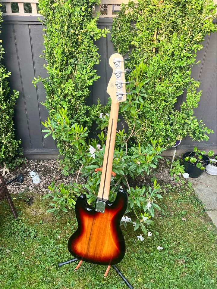 Fender Jazz Bass Affinity Squier Electric Bass Guitar - photo 5