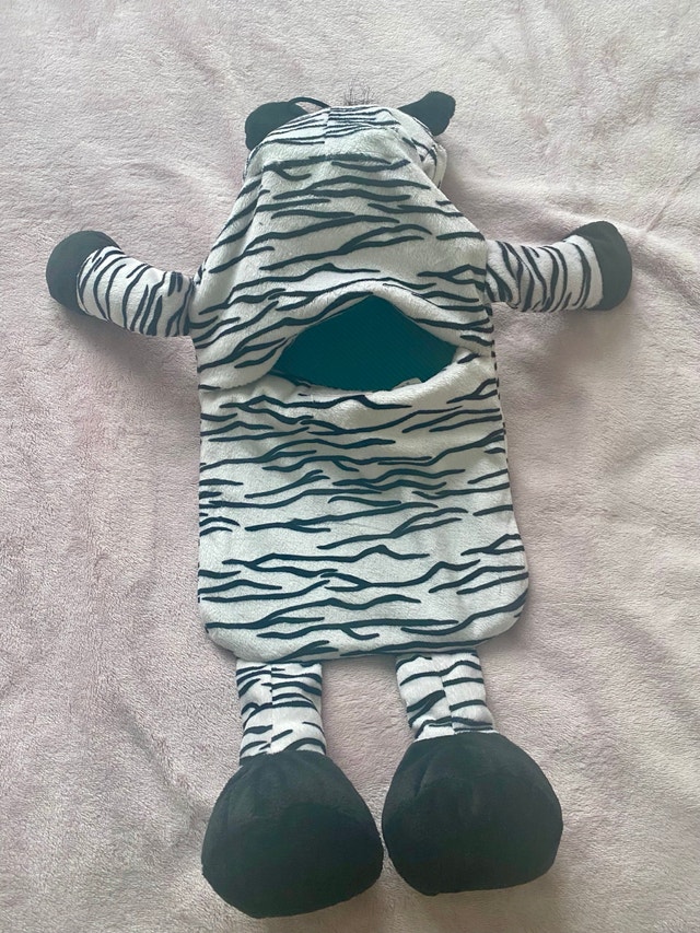New Zebra Hot Water Bottle Bag Rubber - photo 3