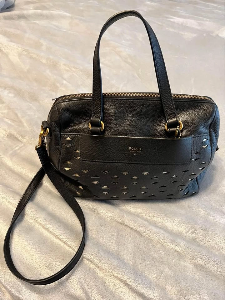 Fossil Black Crossbody Purse - photo 2