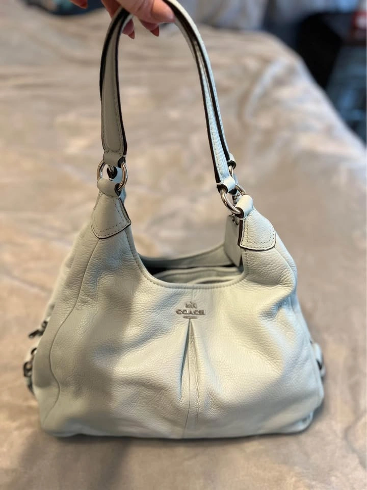 Coach Light Blue Purse - photo 2
