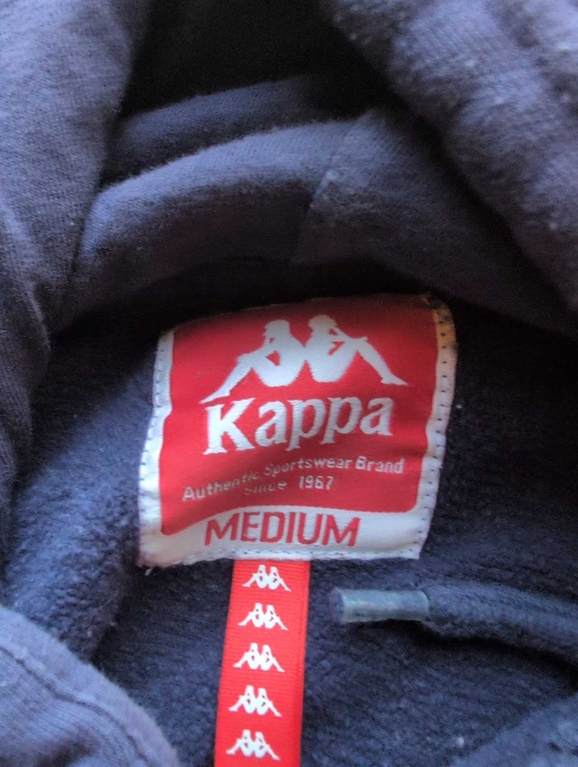 Kappa Hoodie Medium Blue - photo 2