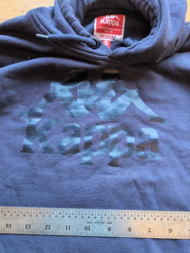Kappa Hoodie Medium Blue - photo 3