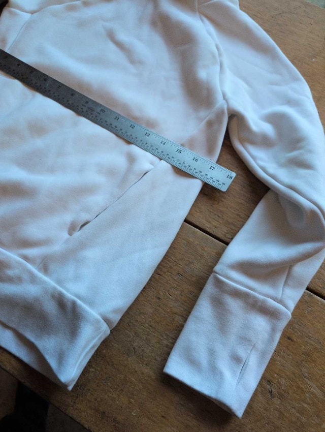 Fabletics XS Pullover Woman's White Extra Small - photo 3