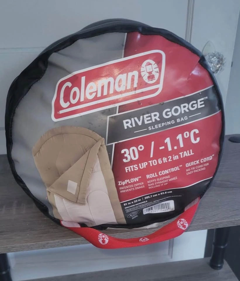 Coleman Thick Sleeping Bag - $25 - photo 5