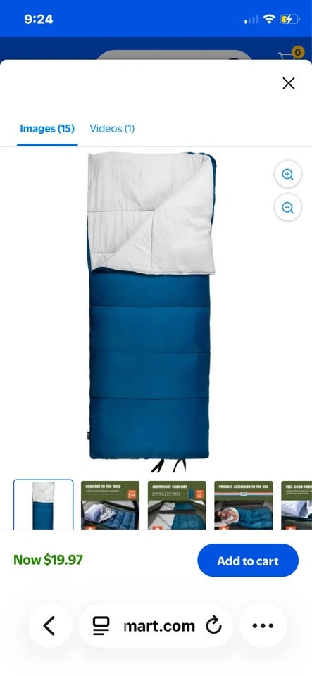 Ozark Cool Weather Sleeping Bag - photo 3