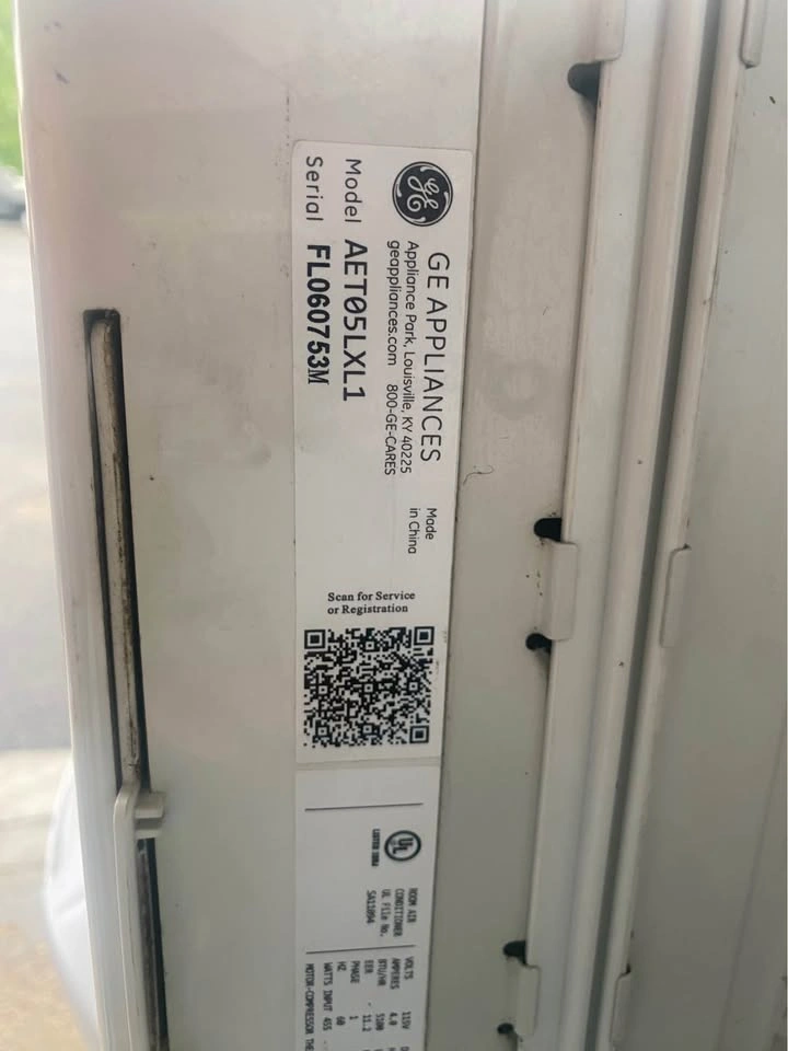 GE Window Air Conditioner - photo 4