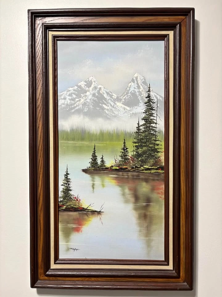 Signed painting