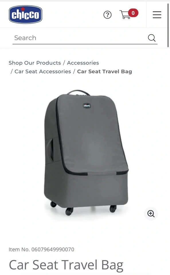 Chicco Car Seat Travel Bag - photo 3