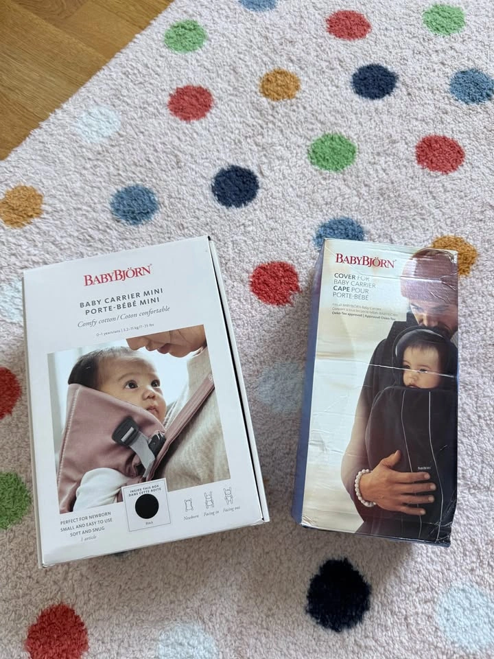 BabyBjörn Baby Carrier Mini. Carrier Cover Included. - photo 3