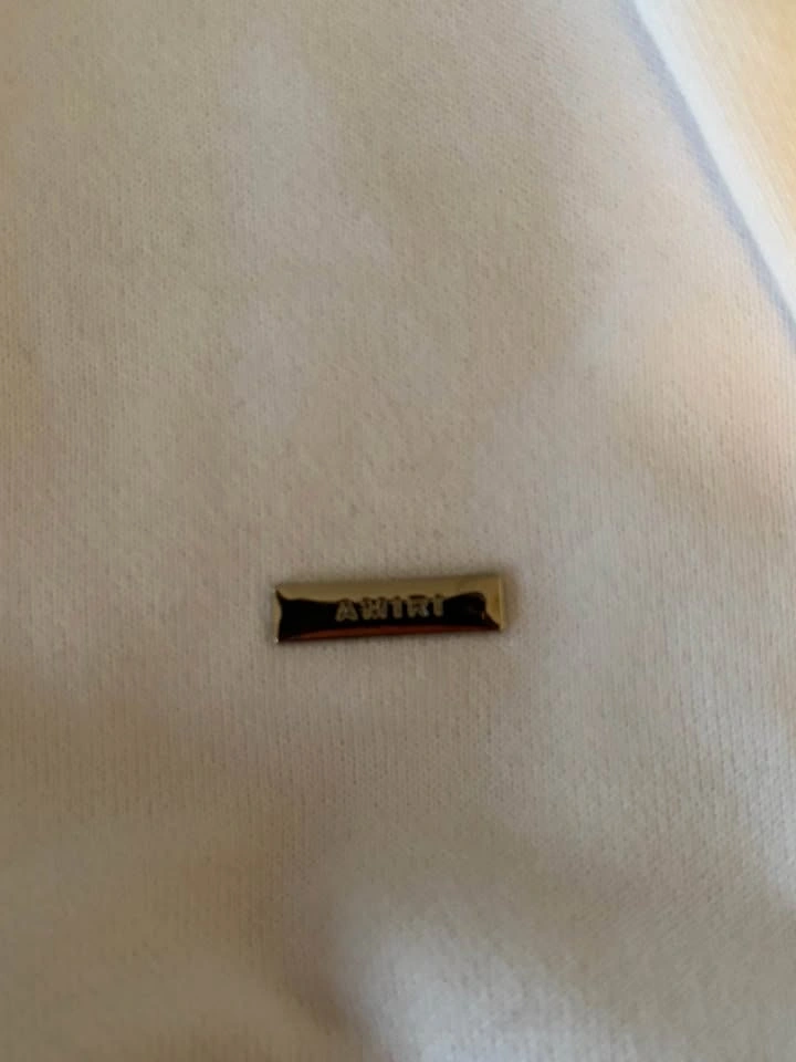 Brand New White And Blue Amiri Hoodie Size S - photo 5