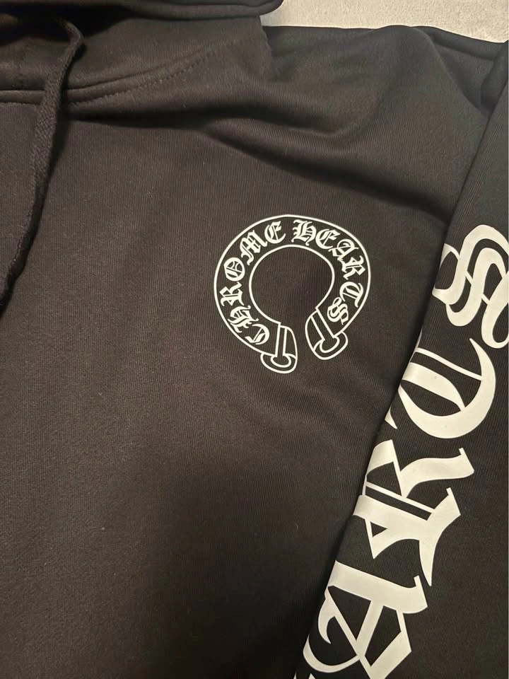 Black Chrome Hoodie (Size M) - photo 2
