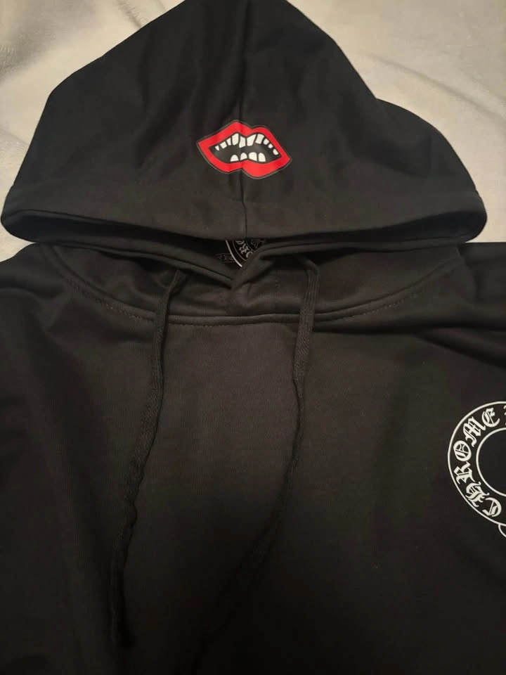 Black Chrome Hoodie (Size M) - photo 4