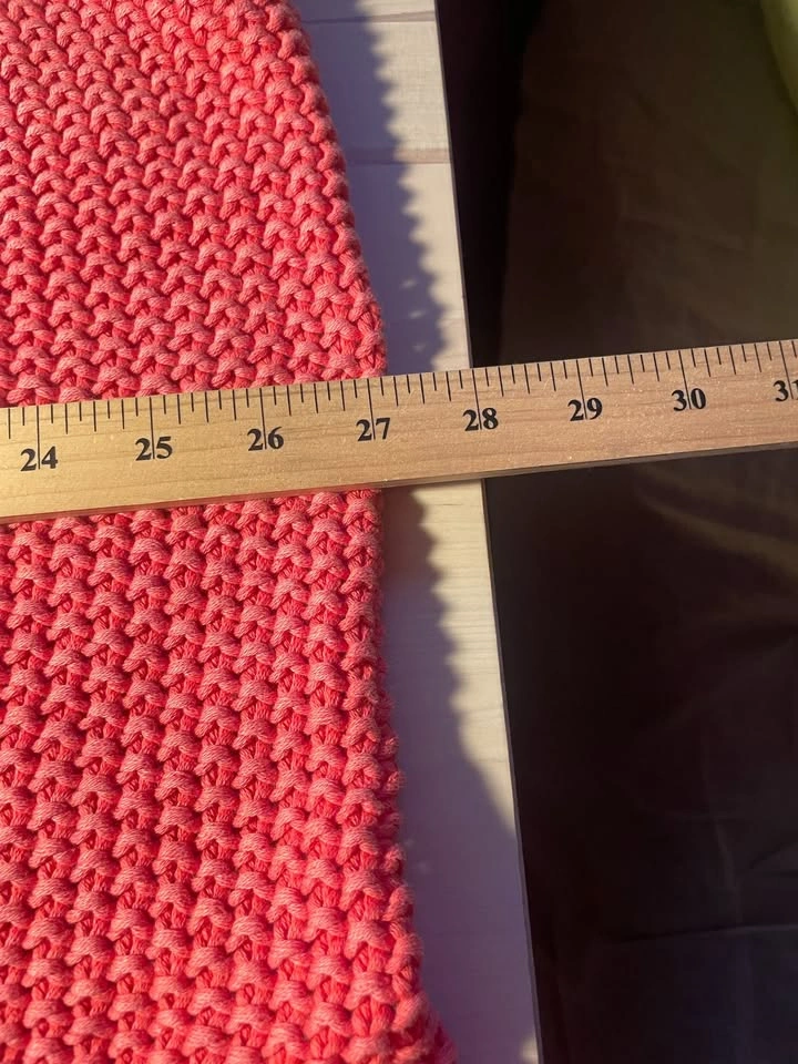 100% Cotton Chunky Knit Blanket Throw, 55x70 Inches - photo 2