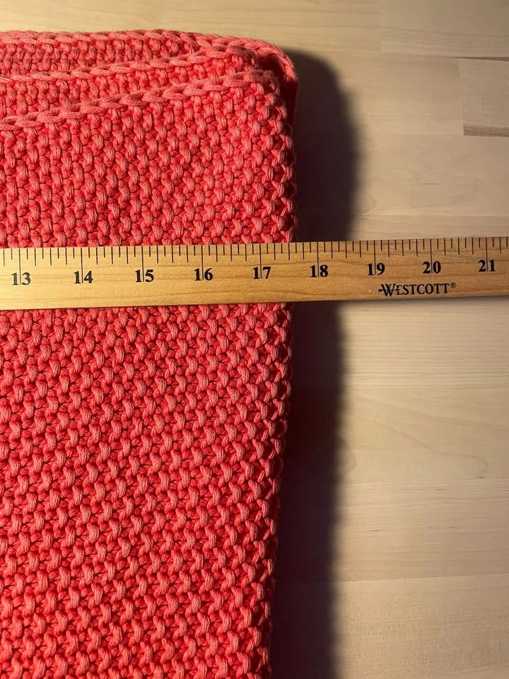 100% Cotton Chunky Knit Blanket Throw, 55x70 Inches - photo 3