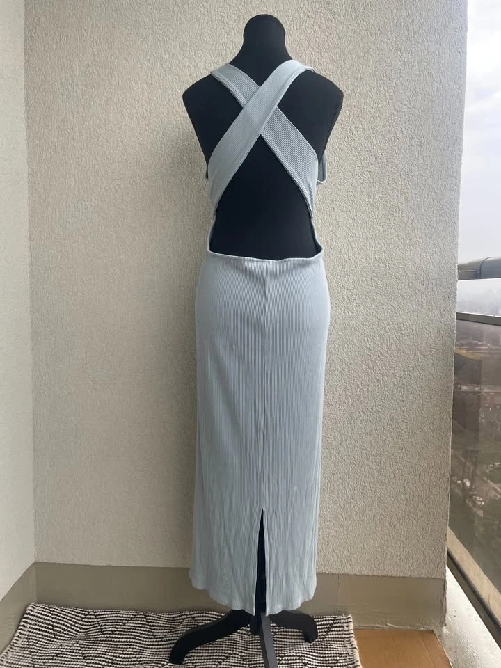 Maxi dress, viscose, ribbed, size XXL or XL - photo 3