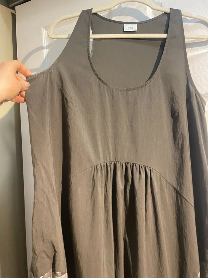 CREA concept Cotton/silk dress, size 42 or M, Made in Turkey - photo 2