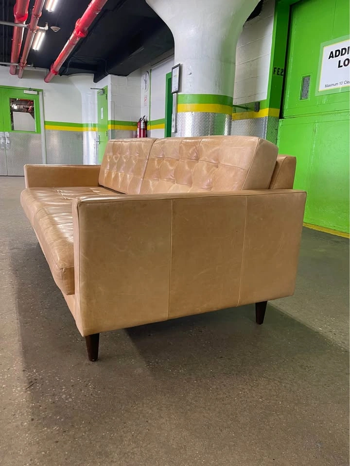 Joybird Eliot Leather Sofa – 85” | Free Delivery - photo 3