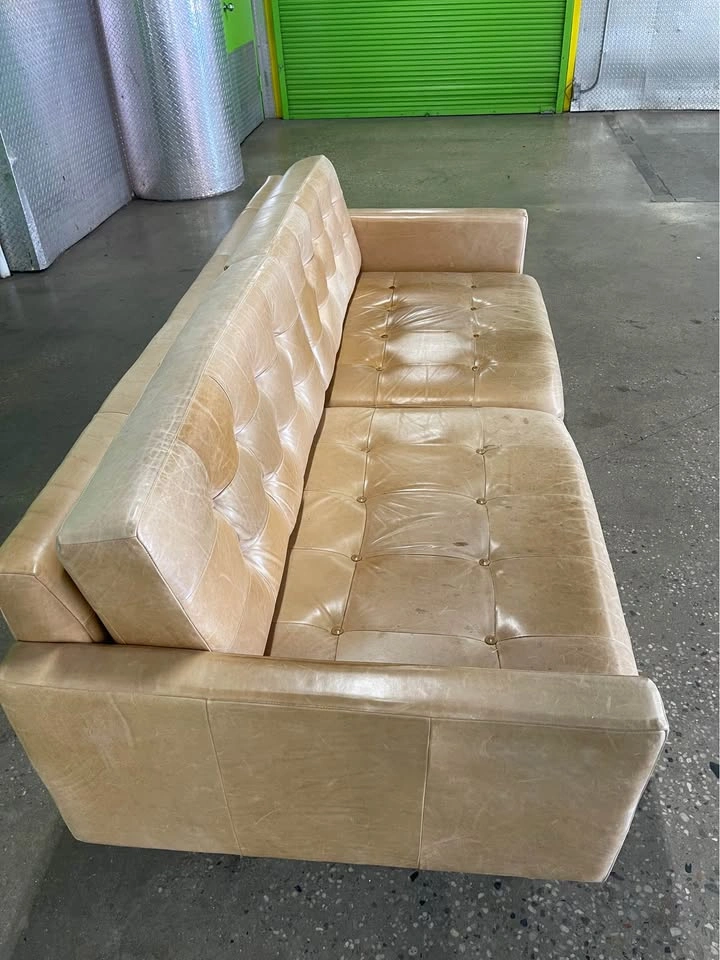 Joybird Eliot Leather Sofa – 85” | Free Delivery - photo 4