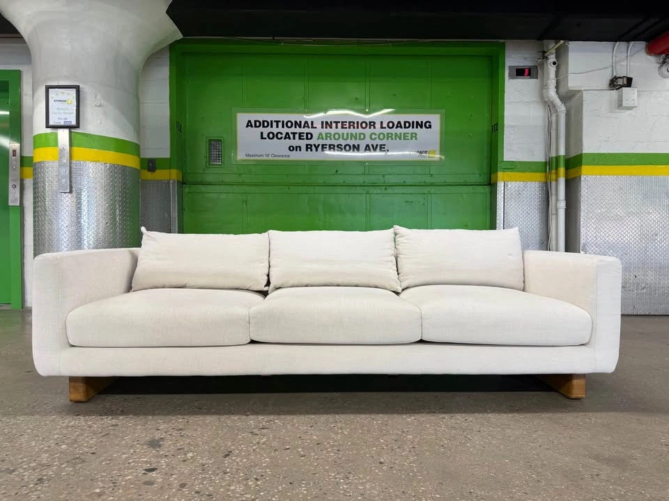 Article Kalok 92” Sofa Buckler Ivory - FREE DELIVERY - photo 3
