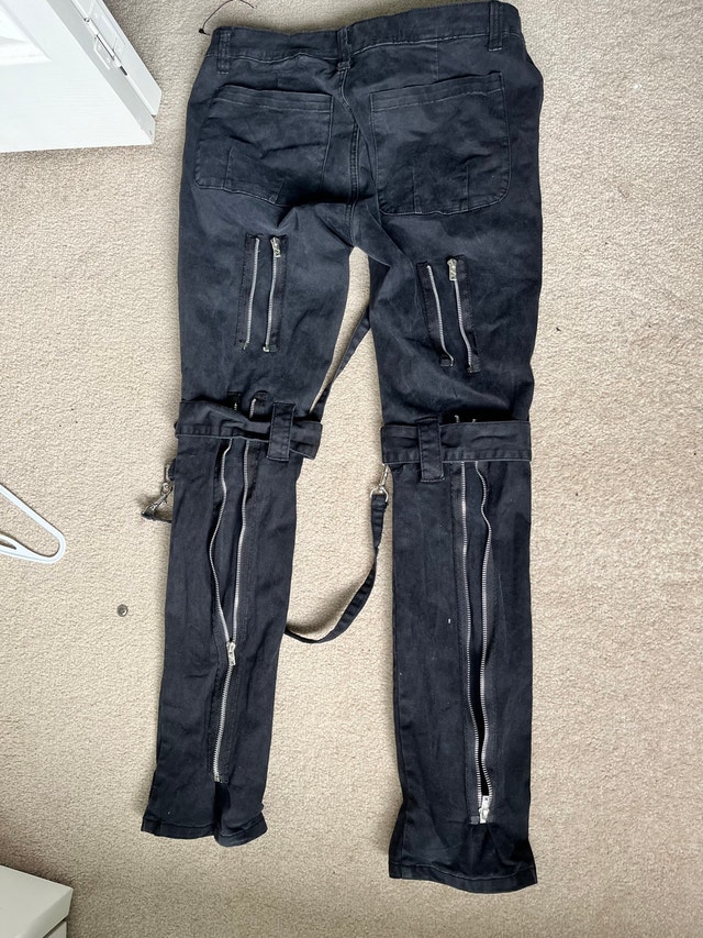 TRIPP NYC BONDAGE STRAP PUNK PANTS - photo 2