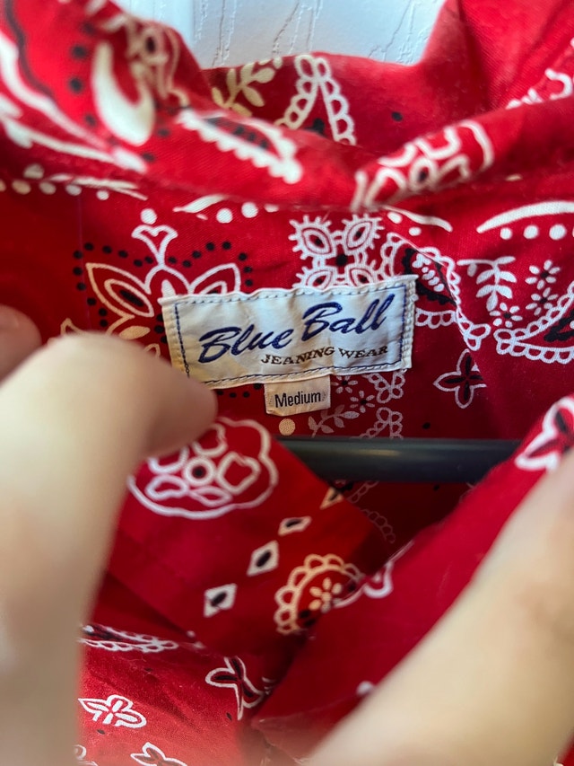 Bandana Western Button Up Shirt - photo 3
