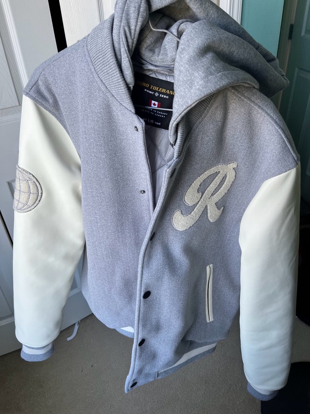 Hooded Varsity Jacket