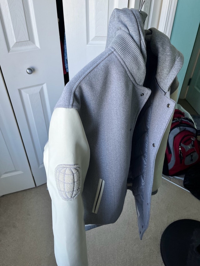 Hooded Varsity Jacket - photo 2