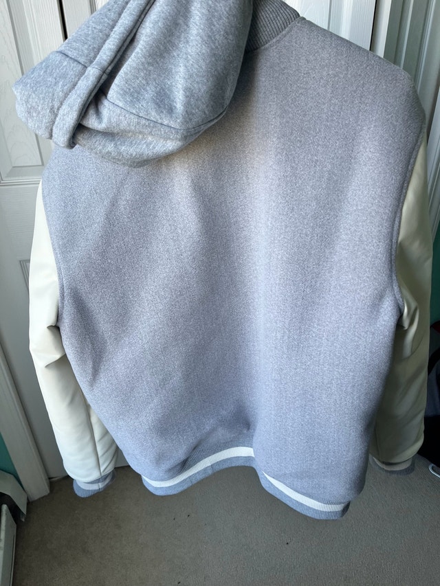Hooded Varsity Jacket - photo 3
