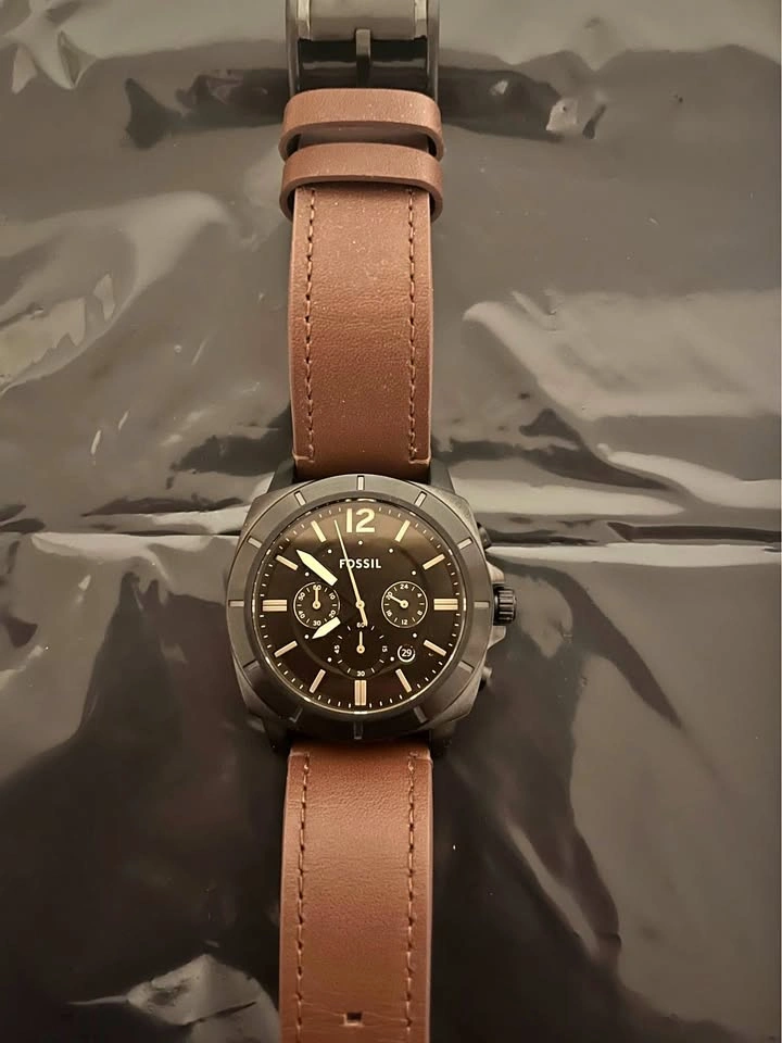 Fossil Leather Watch for Men