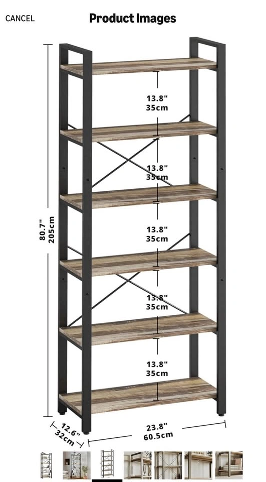 IRONCK 6-Tier Ladder Shelf - photo 2