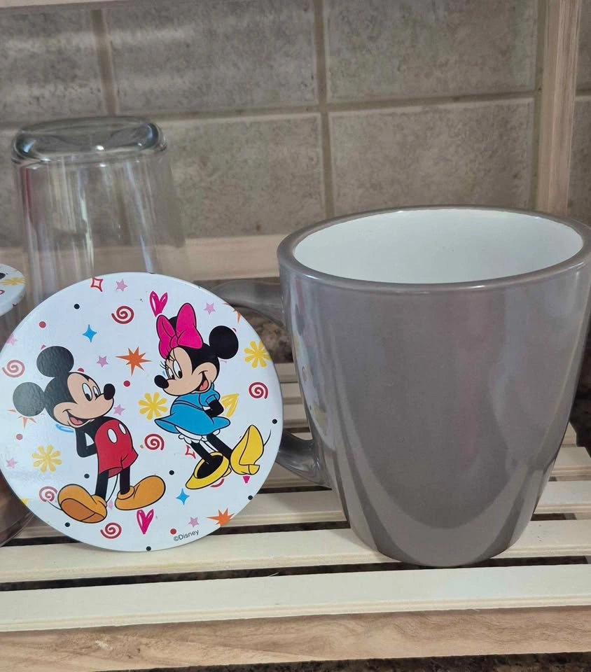 4 Beautiful Brown Large Coffee Mugs - photo 3