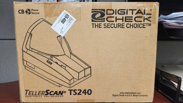 Cheque Scanner - TellerScan TS240