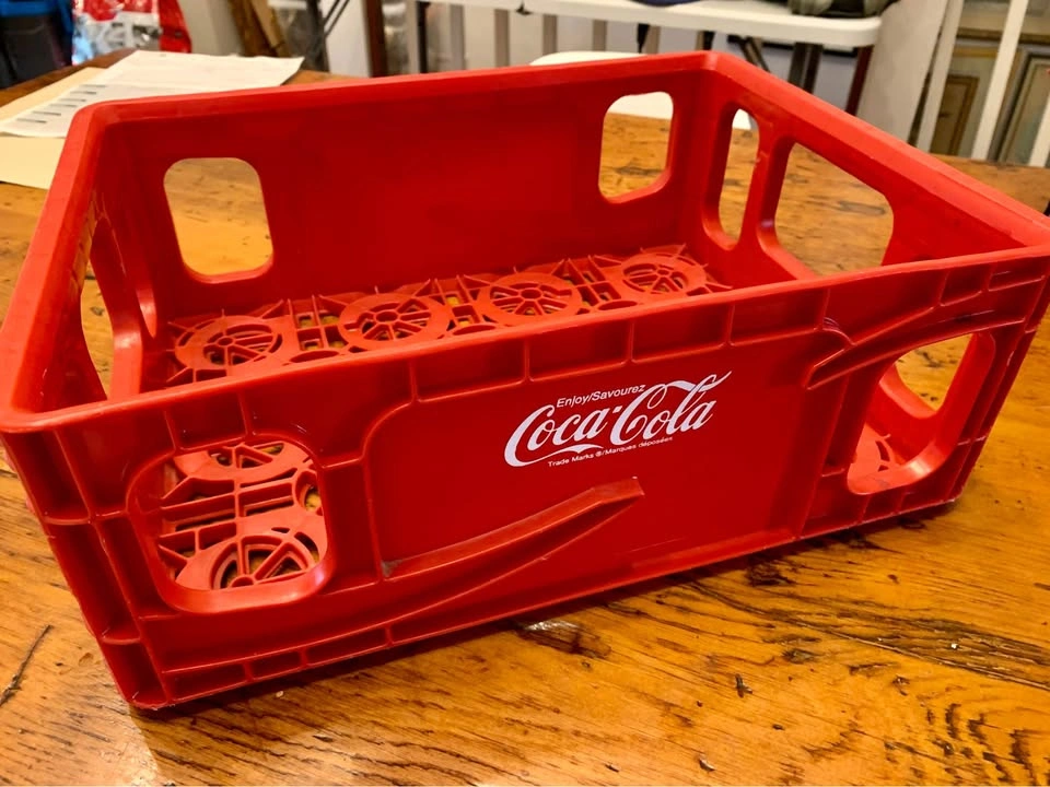 Vintage Coke Coca-Cola bin