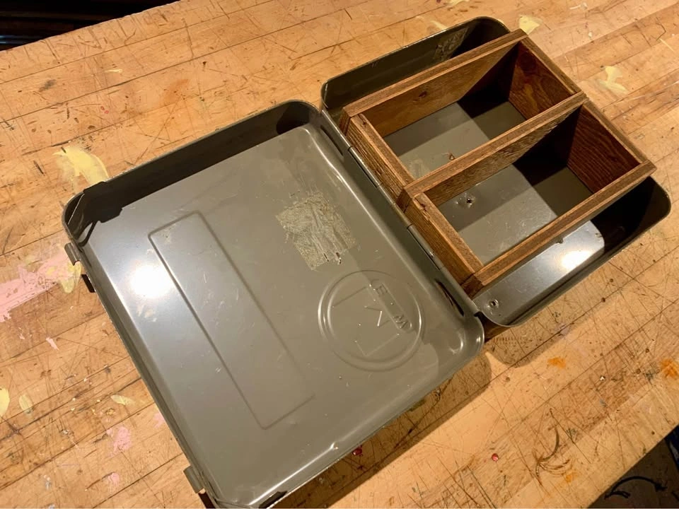 Custom Made Industrial Medicine Cabinet First Aid Kit - photo 3