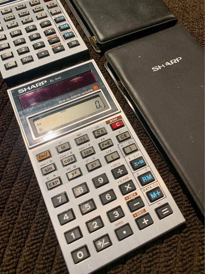 Vintage Calculators - 5 Working & 1 Needs Batteries - photo 5