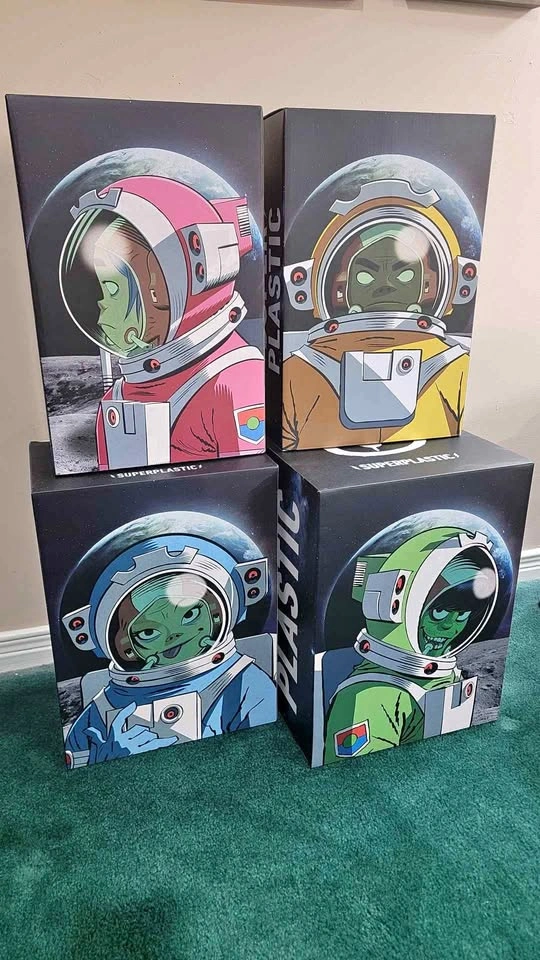 Superplastic X Gorillaz Strange Timez Spacesuit Set (Unopened)
