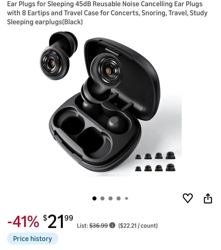 New Ear Plugs for Sleeping