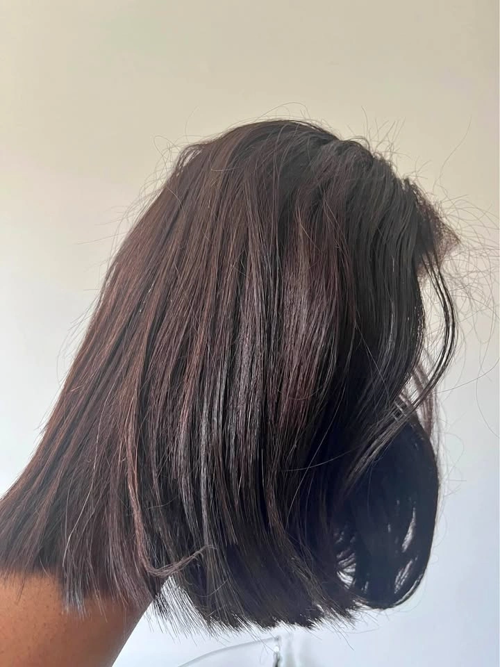 Soft Bob human hair wig
